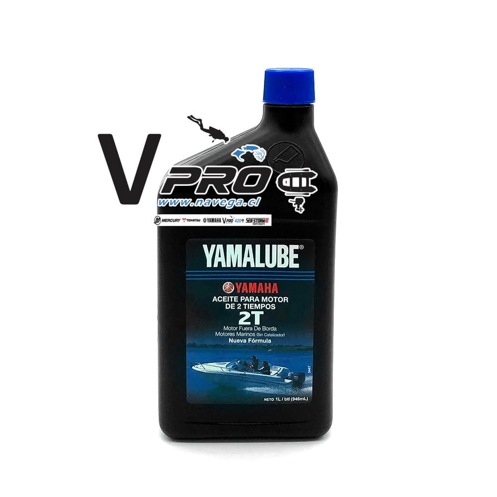 Aceite de mezcla YAMAHA 2T 50:1  Yamalube Marine para todos los Motores Fuera de Borda 2 tiempos | 12 botellas de 946ml